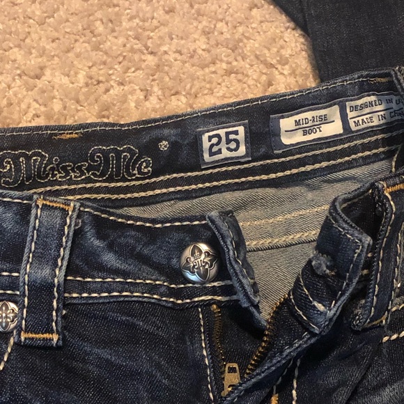 Miss Me Jeans size 25 bootcut - Picture 2 of 5